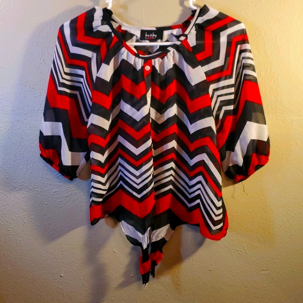 By by girl chiffon Blouse